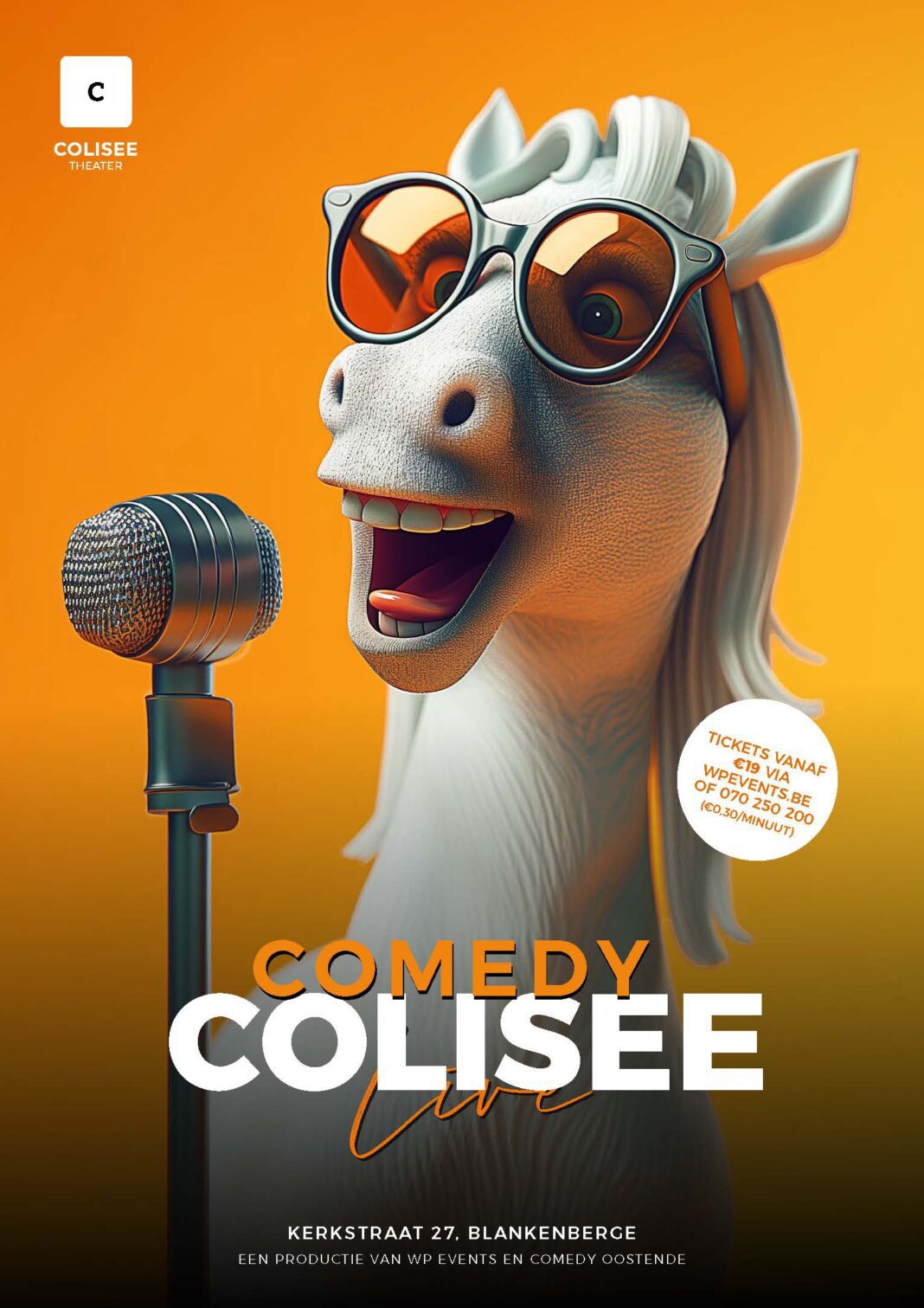 Comedy Colisee Live lost namen voor het nieuwe seizoen